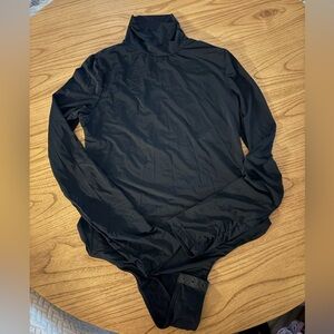 SHEIN Black Turtleneck Bodysuit